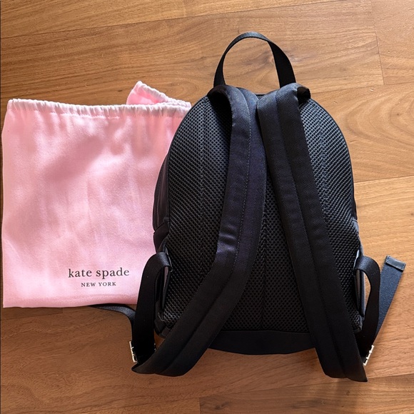 Kate Spade Disney Cheshire Cat Black Backpack - Picture 3 of 8